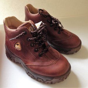 Naturino Italian Kids Brown Leather Kids Shoes Boots Quality Discount New